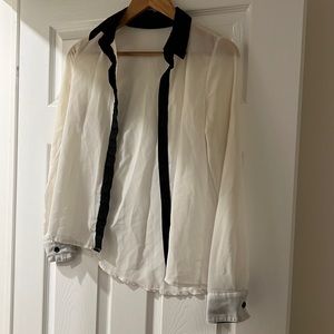 Sheer blouse size S-M